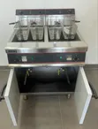 Fryer ya Umeme ya Biashara Lita 60 (30x2) - 1