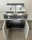 Fryer ya Umeme ya Biashara Lita 60 (30x2) - 2