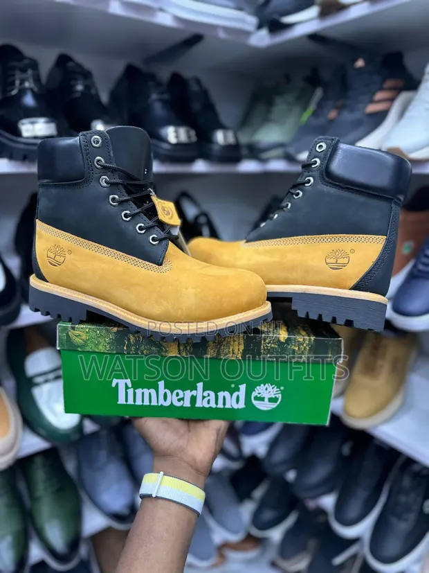 Men's Timberland Classic Leather Boots - 1
