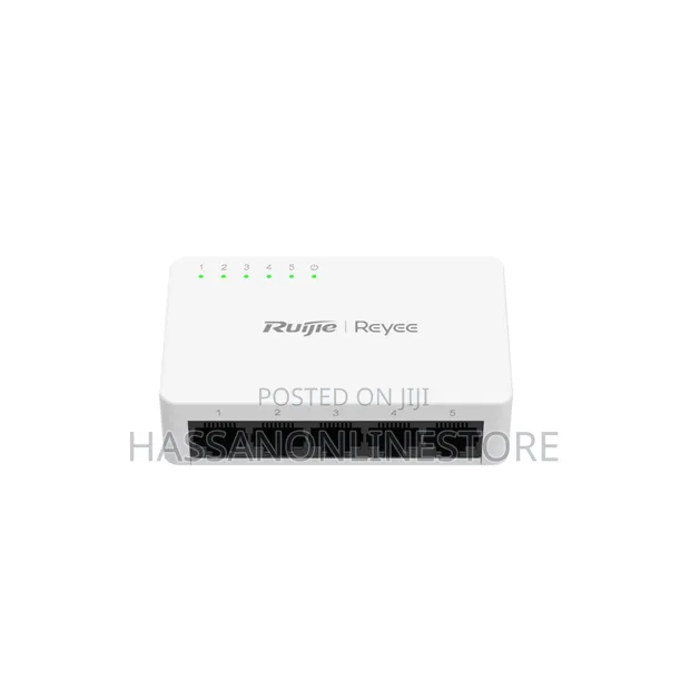 Ruijie RG-ES05F 5-Port 10/100 Mbps Switch Isiyosimamiwa - 1
