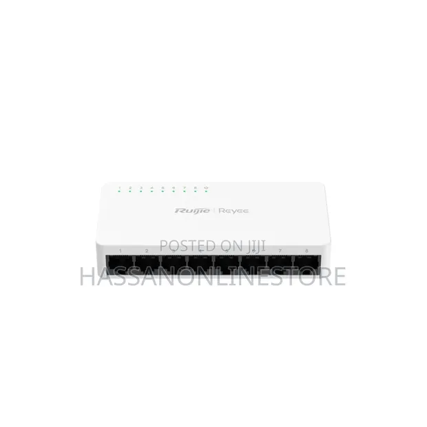 Ruijie RG-ES08F Switch 8-Port 10/100 Mbps Isiyosimamiwa - 1