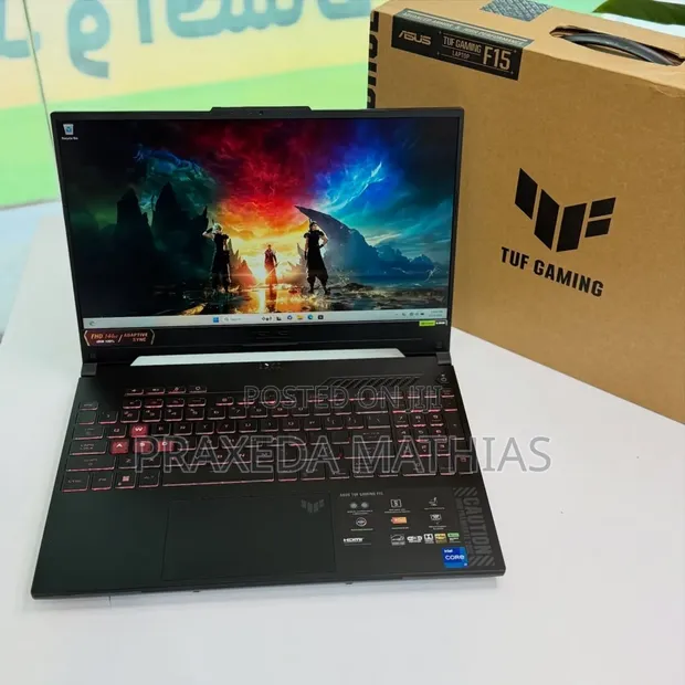Laptop Asus TUF Gaming A15: Core i7, 16GB RAM, RTX 3070 - 1