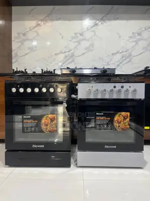 Skywood Jiko 50x50cm 3 Gas Burner, 1 Electric Plate, Oven ya Umeme