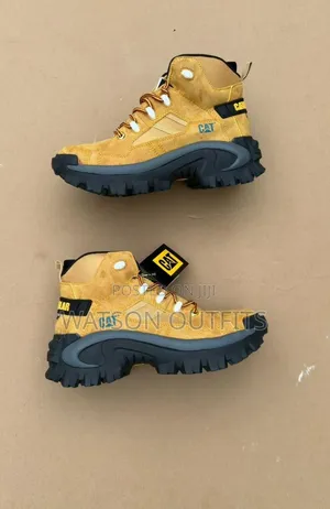 Viatu vya Ngozi vya Caterpillar kwa Wanaume - Vipya Kabisa