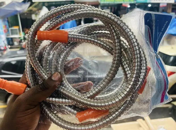 1.5m Gas Pipe with 2 Clamps - 1