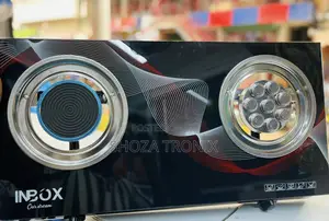 Jiko la Gesi Lenye Kioo Juu - Likiwa na Vyungu 2 Vipya