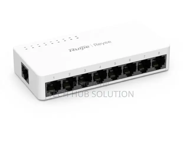 Ruijie 8-Port Unmanaged Network Switch (RG-ES08F) - 1
