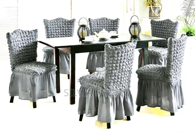 6 Piece Chair Covers - Brand New - 1