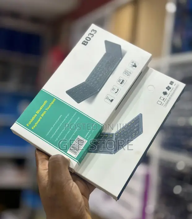 Umoja | Kibodi ya Bluetooth ya Bold inayokunjwa yenye Touchpad - 1