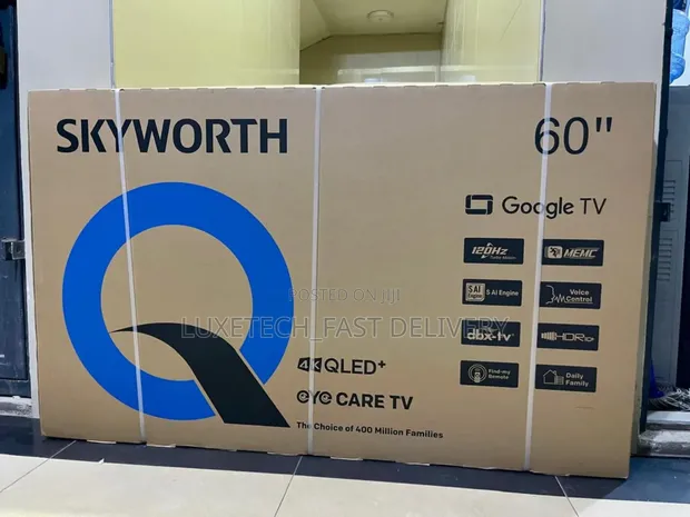 Skyworth 60-Inch QLED Google TV - 1