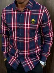 Men's Multicolor Original Material Dress Shirts - 4