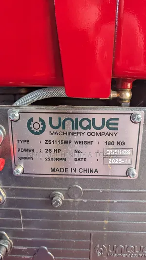 Unique Air Compressor - Double Tank, 26HP Diesel