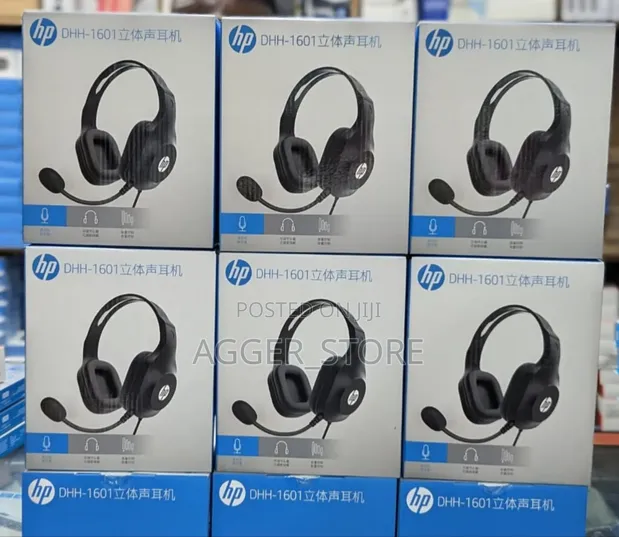 HP DHH-1601 Call Centre Headphones (Brand New) - 1