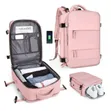 Traveling School Bag - 180° Opening Travel Backpack - 1