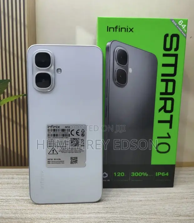 New Infinix Smart 10 64GB White - 1