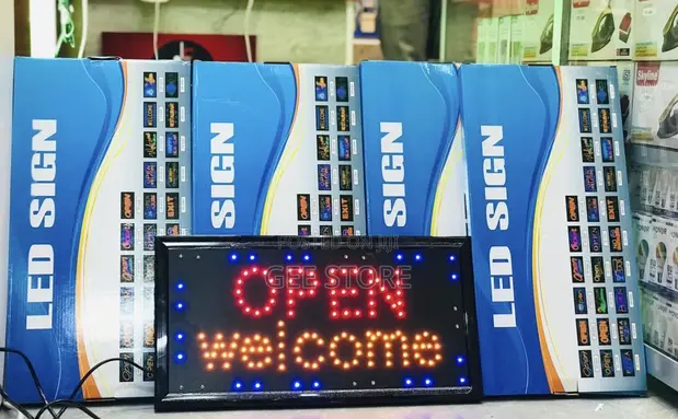 LED Open Welcome Sign Light - 1