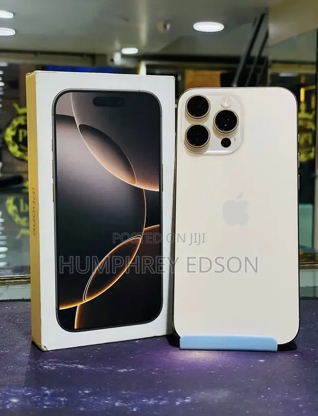 New Apple iPhone 16 Pro Max 256GB Gold - 1