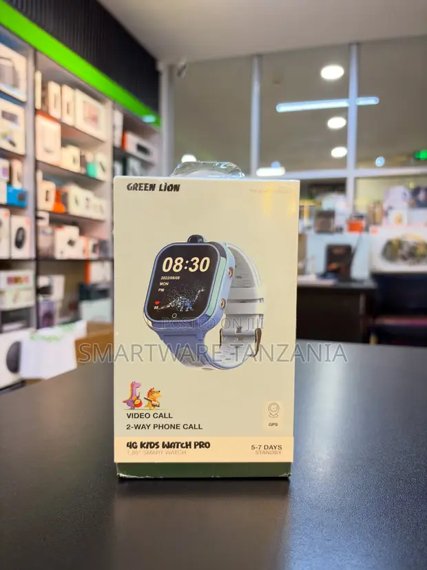 Green Lion 4G Kids Watch Pro GPS Video Call - 1