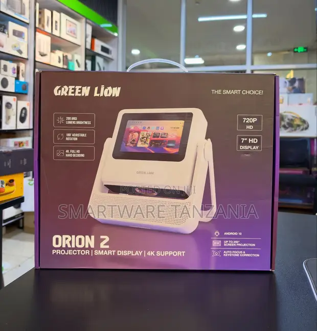 Green Lion Orion 2 Smart Projector Android 12 - 1