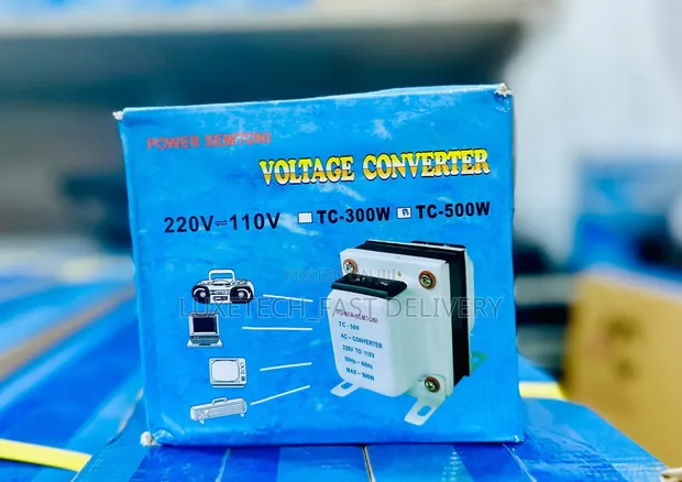Power Semtoni 500W Step Up/Down Voltage Converter (110V/220V) - 1
