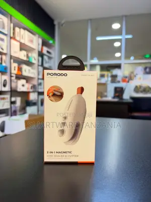 Porodo 2-in-1 Mini Sealer na Kikata Mifuko cha Sumaku