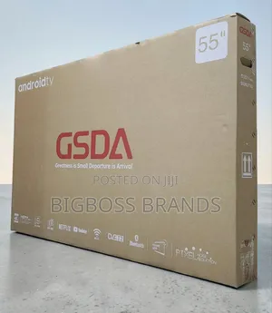 GSDA 55-Inch Frameless 4K LED TV