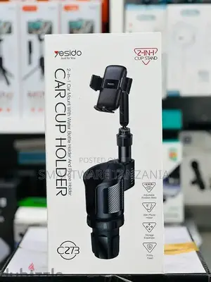 Yesido C273 2-in-1 Kishikilia Kombe cha Gari chenye Mlima wa Simu