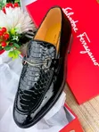 Viatu vya Salvatore Ferragamo vya Ngozi - Vipya Kabisa - 2