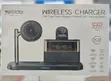 Yesido DS37 6-in-1 Wireless Charger Stand with Clock - 3