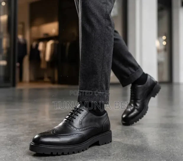 John Foster Leather Shoes - Brand New - 1