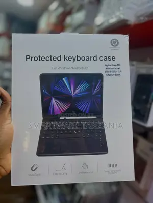 Samsung Galaxy Tab S7 Plus/S8 Plus 12.4" RGB Keyboard Case