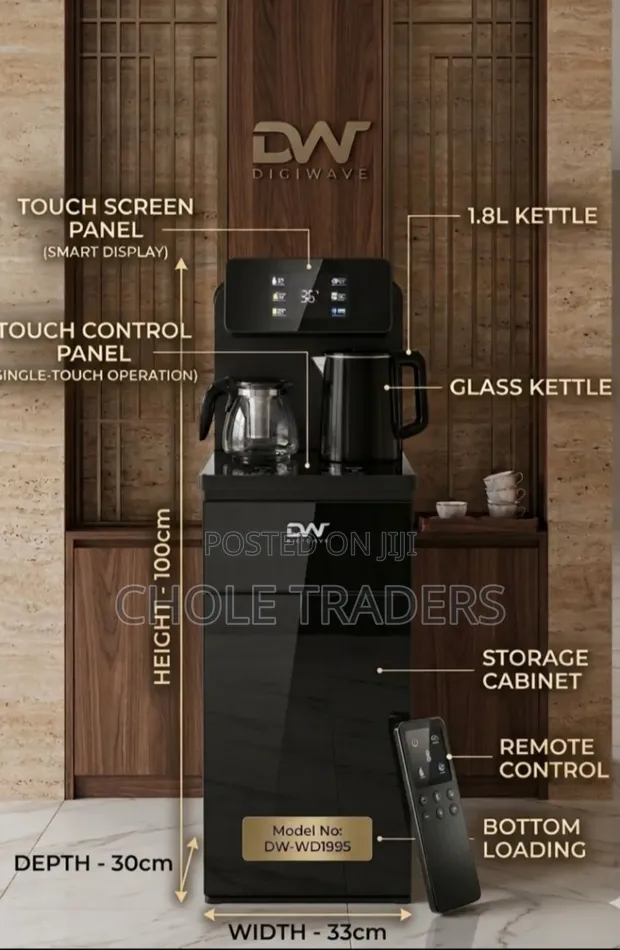 Digiwave Bottom-Loading Water Dispenser & Tea Bar Station - 1