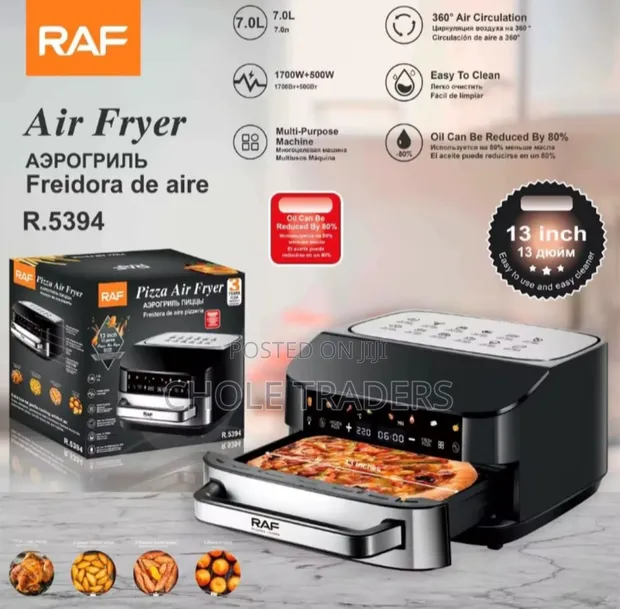 7L Raf Air Fryer - Pizza Maker (13-Inch) - 1