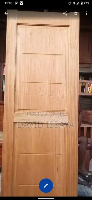 ADT Front Door - Brand New Mninga Wood