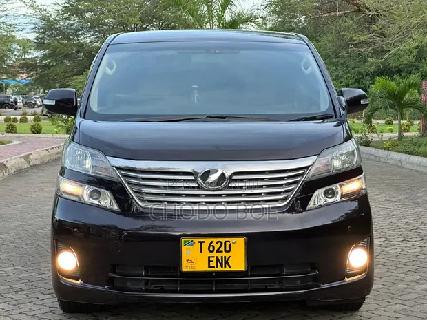 Toyota Alphard 2008 Maroon - 1