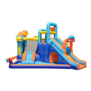 Inflatable Bounce House Animal Water Slide Combo