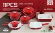 Original Cast Iron Ucc Life Cookware Set - 1