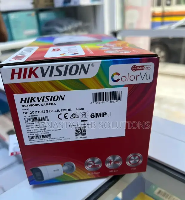 Hikvision 6MP ColorVu IP Camera (Indoor/Outdoor) - 1