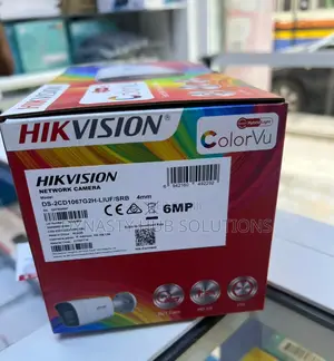 Hikvision Kamera ya IP 6MP ColorVu (Ndani/Nje)