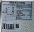 Vasin LC-408W Upright Showcase Refrigerator 400L - 3