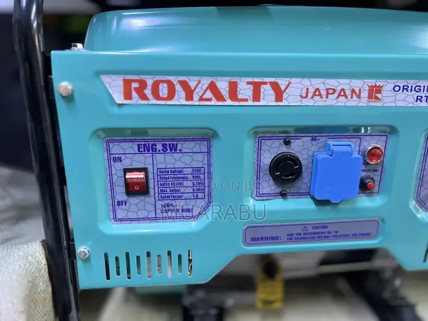 Royalty 3.5kVA Jenereta ya Petroli - Mpya Kabisa - 1