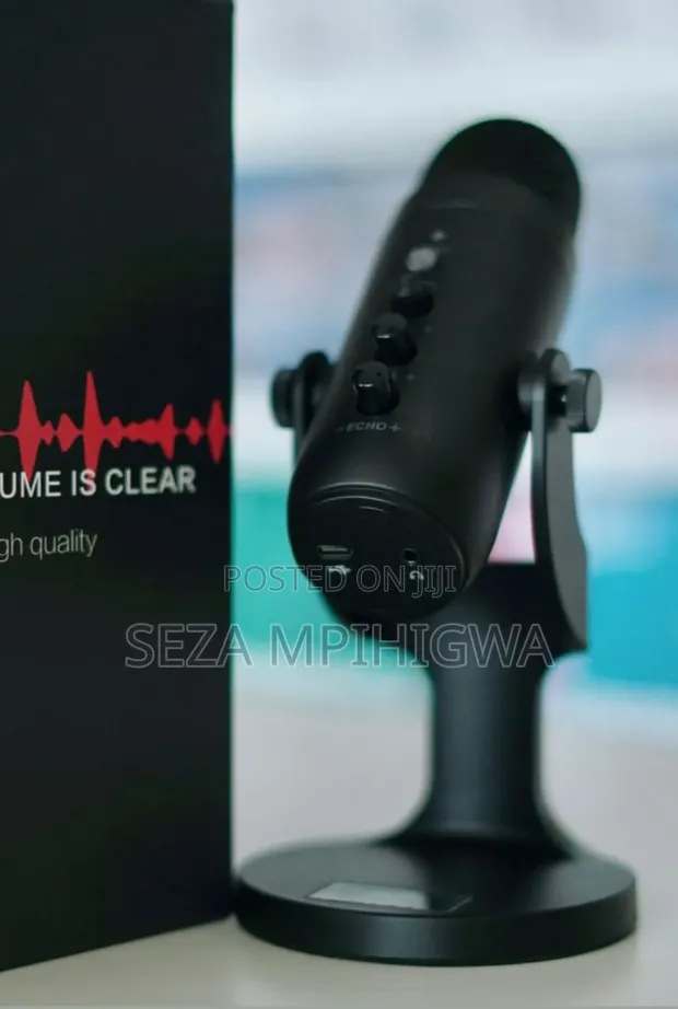 Microphone ya Podcast - Type-C & USB, Noise Cancellation - 1