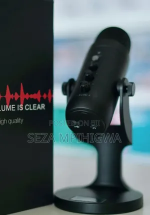 Podcast Microphone - Type-C & USB, Noise Cancellation