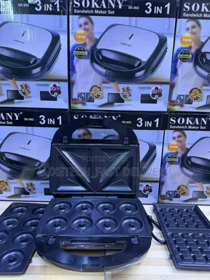 Sokany 3-in-1 Sandwich Maker Set (SK-902)