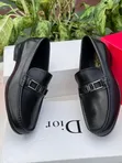 Salvatore Ferragamo Men's Leather Loafer Shoes (Moccasins) - Black - 3