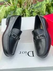 Salvatore Ferragamo Men's Leather Loafer Shoes (Moccasins) - Black - 4