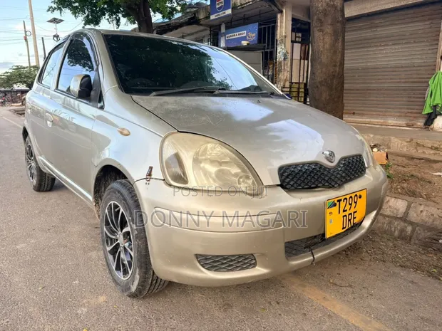 Toyota Vitz 2002 Silver - 1