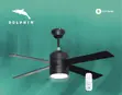 Dolphin 48" Kipasua Dari cha Mapambo chenye Remote & Mwanga wa LED - 2