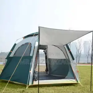 Hema la Kujiendesha la Watu 6 na Canopy na Taa