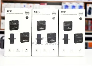 3-in-1 Rechargeable Wireless Microphone